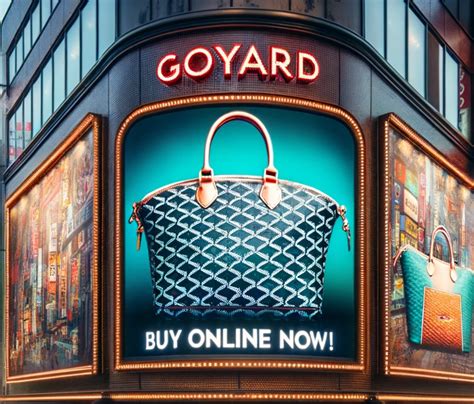 can you order goyard online|goyard official website.